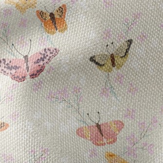 Butterfly In The Garden Waterproof Canvas