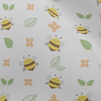 Flower Bees Chiffon