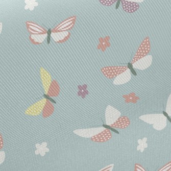 Butterflies Flying Twill