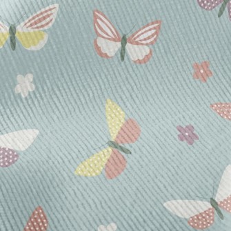 Butterflies Flying Standard Corduroy