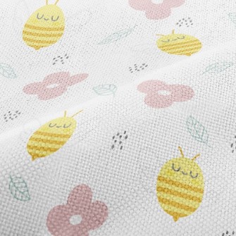 Bee And Flower Performance Linen