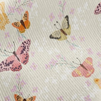 Butterfly In The Garden Standard Corduroy