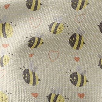 Cute Bee Waterproof Canvas