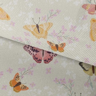 Butterfly In The Garden Waterproof Oxford