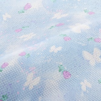 Butterflies And Roses Performance Linen