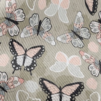 Colorful Butterfly Standard Corduroy