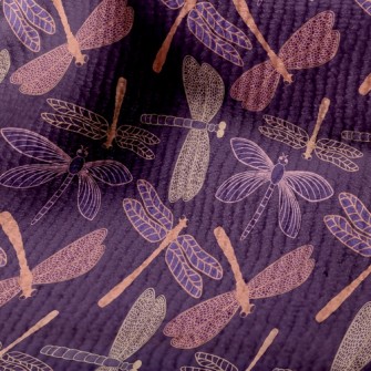 Purple Dragonfly Terry
