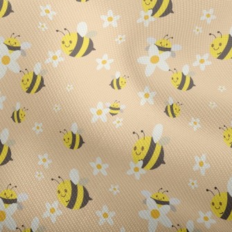 White Flower Bee Dobby