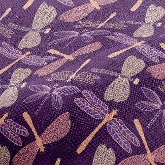 Purple Dragonfly Performance Linen