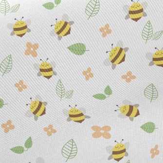 Flower Bees Twill