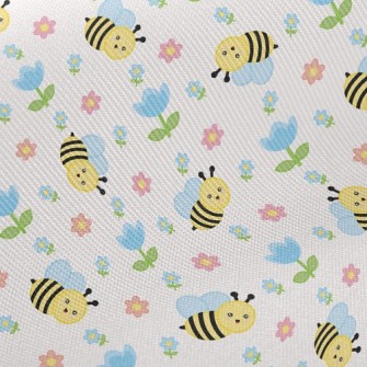 Tulips And Bees Twill
