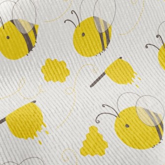 Tasty Honey And Bees Standard Corduroy