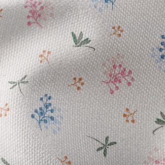 Wildflowers And Dragonflies Waterproof Canvas