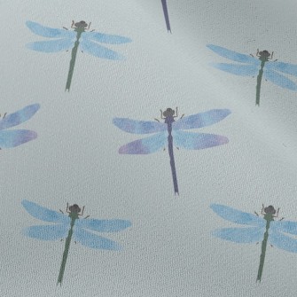 Blue Dragonfly Chiffon