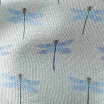 Blue Dragonfly Waterproof Canvas
