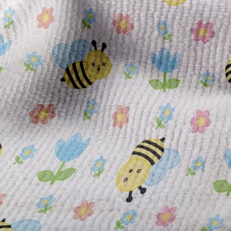 Bee And Flower Terry