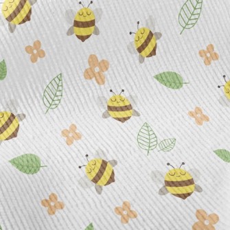 Flower Bees Standard Corduroy