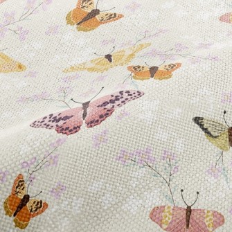 Butterfly In The Garden Performance Linen