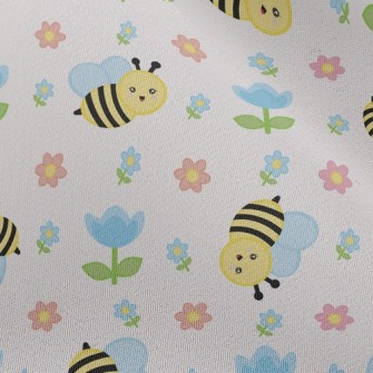 Bee And Flower Chiffon