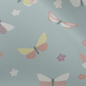 Butterflies Flying Chiffon