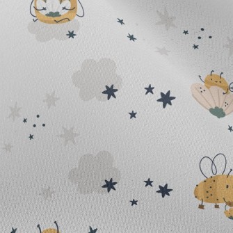 Bee In Flower Chiffon