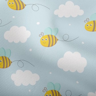 Bee White Cloud Dobby