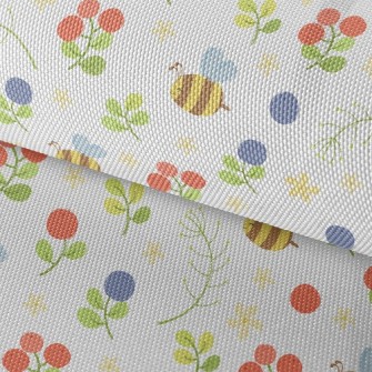 Bee And Fruit Waterproof Oxford