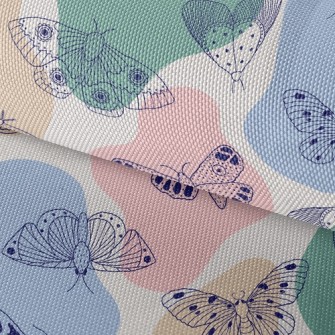 Variety Of Butterflies Waterproof Oxford
