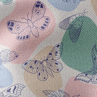 Variety Of Butterflies Waterproof Canvas