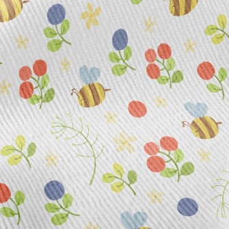 Bee And Fruit Standard Corduroy