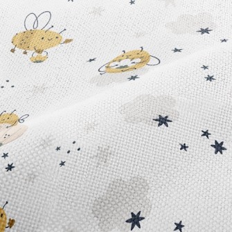 Bee In Flower Performance Linen