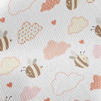 Bees And Clouds Standard Corduroy