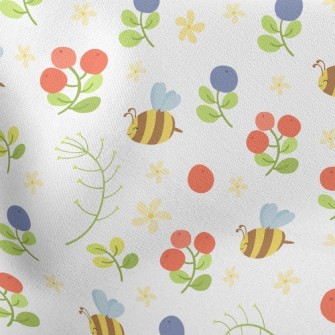Bee And Fruit Stretch Ponte