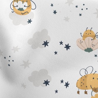 Bee In Flower Stretch Ponte