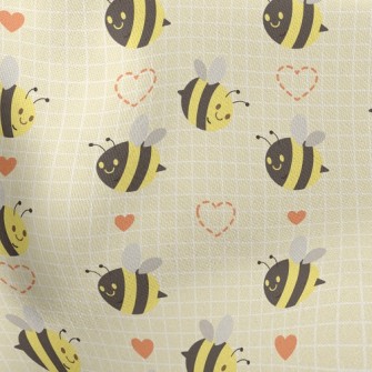 Cute Bee Stretch Ponte