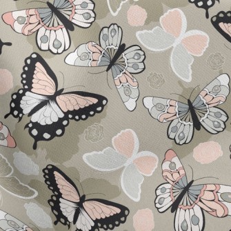 Colorful Butterfly Stretch Ponte