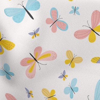 Colorful Butterflies Stretch Ponte