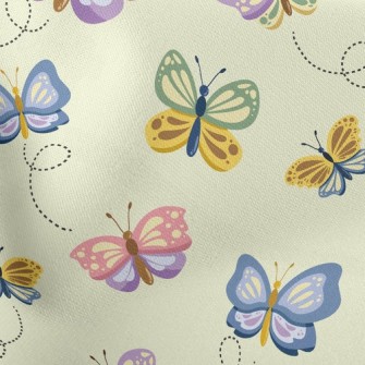 Colorful Butterfly Stretch Ponte