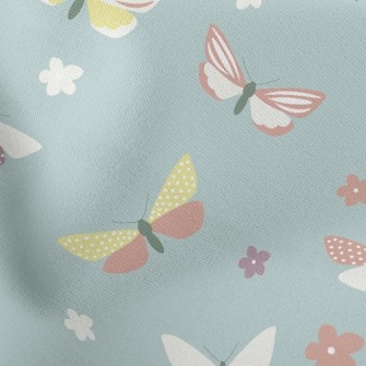 Butterflies Flying Stretch Ponte