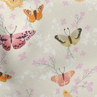 Butterfly In The Garden Stretch Ponte