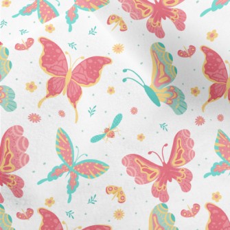 Beautiful Butterfly Micro Fleece