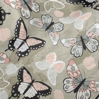 Colorful Butterfly Minky