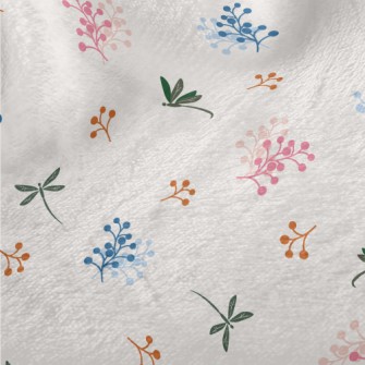 Wildflowers And Dragonflies Minky