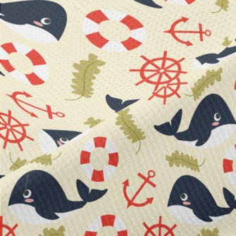 Whale And Rudder Piqué