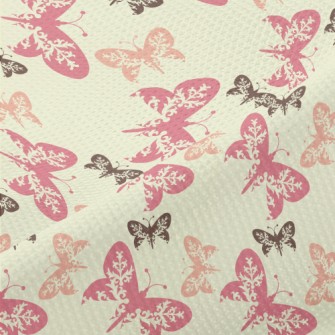 Butterfly Texture Piqué