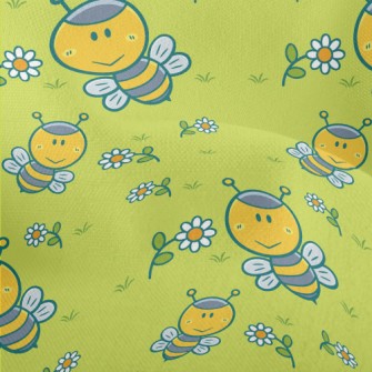Cute Bee Lightweight Performance Linen