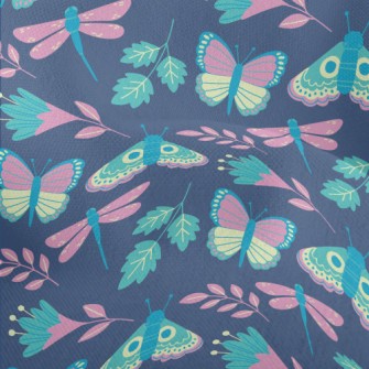 Butterflies And Moths Lightweight Performance Linen