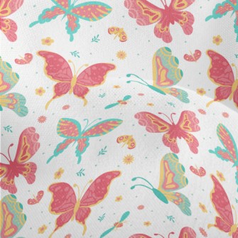 Beautiful Butterfly Lightweight Performance Linen