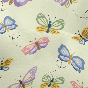 Colorful Butterfly Lightweight Performance Linen