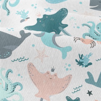 Stingray And Octopus Modern Jersey